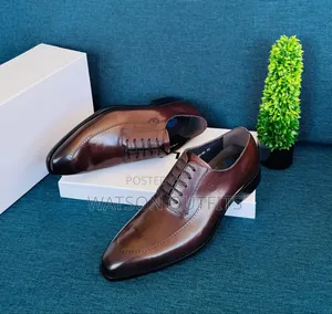Leather Lining Shoes or Viatu Vya Ngozi New and Official