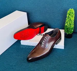 Leather Lining Shoes or Viatu Vya Ngozi New and Official