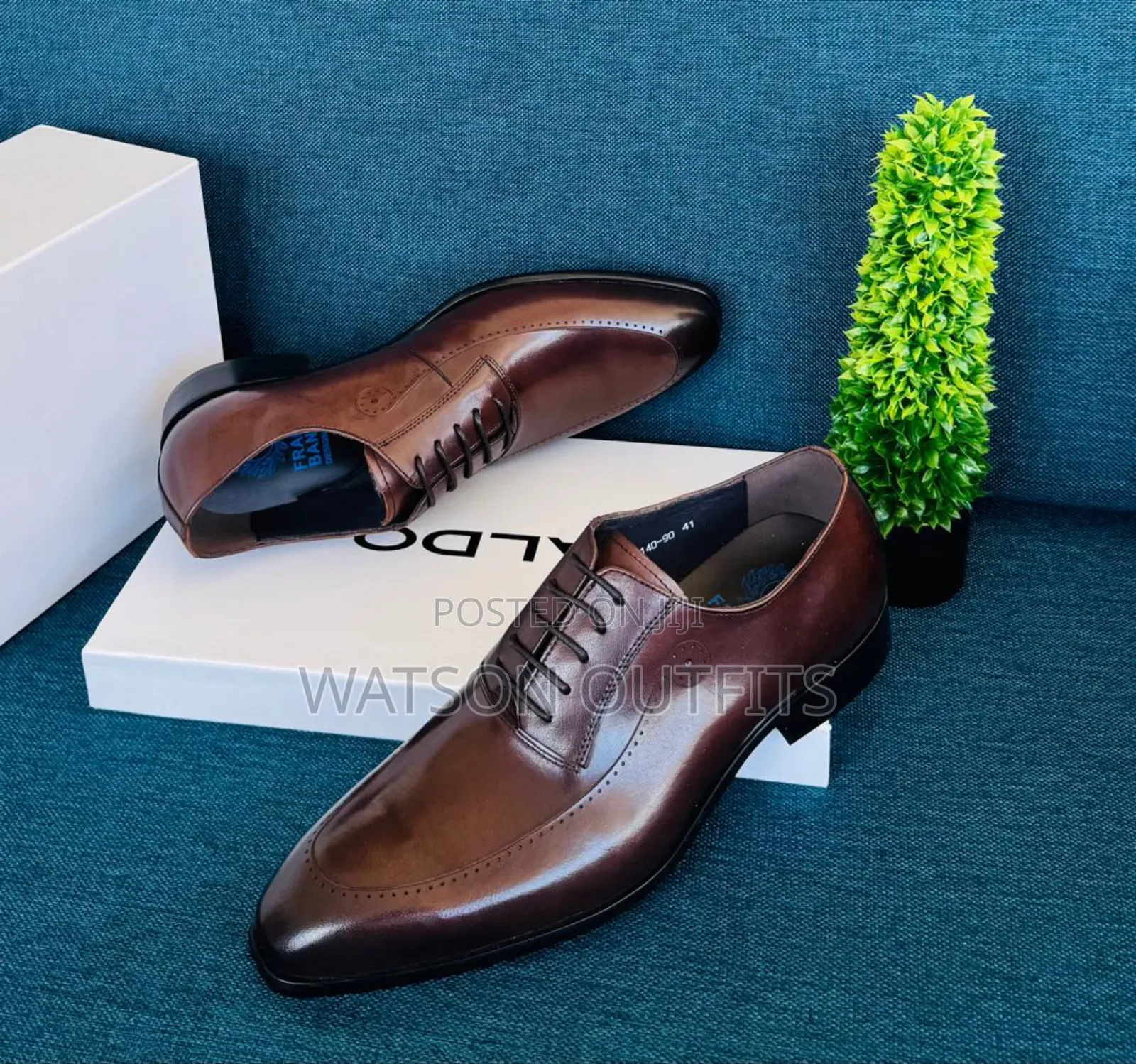 Leather Lining Shoes or Viatu Vya Ngozi New and Official
