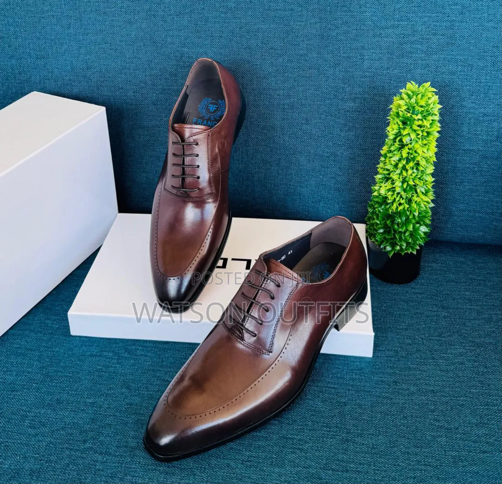 Leather Lining Shoes or Viatu Vya Ngozi New and Official