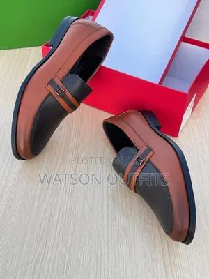 Men's Stylish Leather Shoes or Viatu Vya Ngozi Official