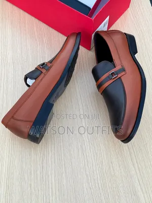 Men's Stylish Leather Shoes or Viatu Vya Ngozi Official