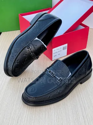 Viatu Classy Na Official Vya Ngozi or Lv Fashion Shoes