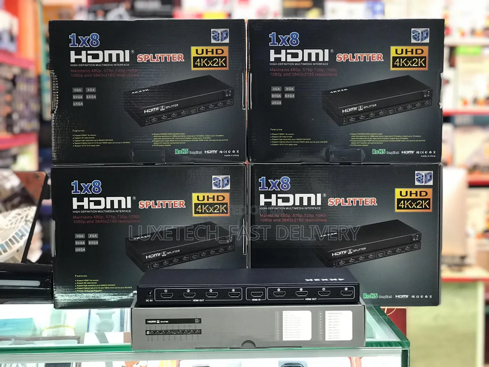 1x8 Hdmi Splitter Uhd