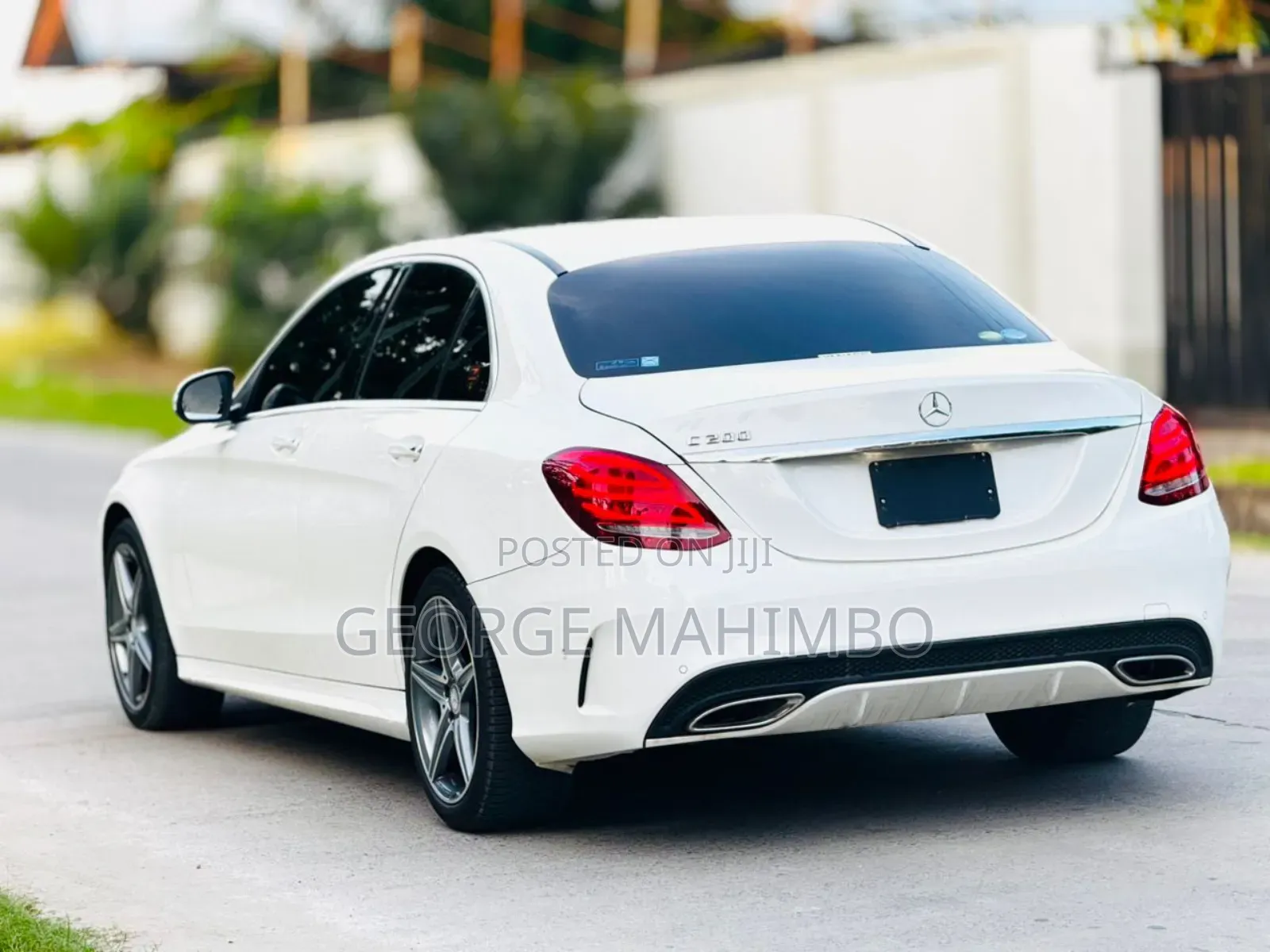 Mercedes-Benz C-Class 2014 White