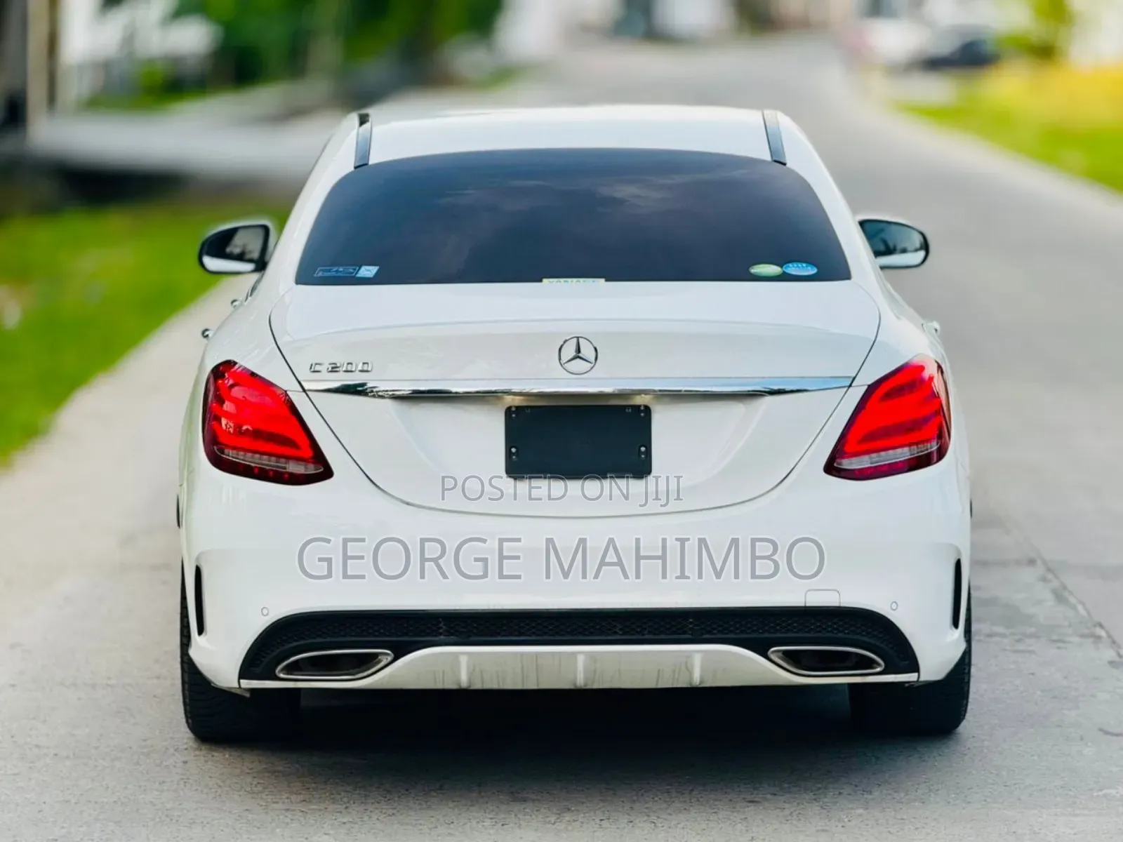 Mercedes-Benz C-Class 2014 White