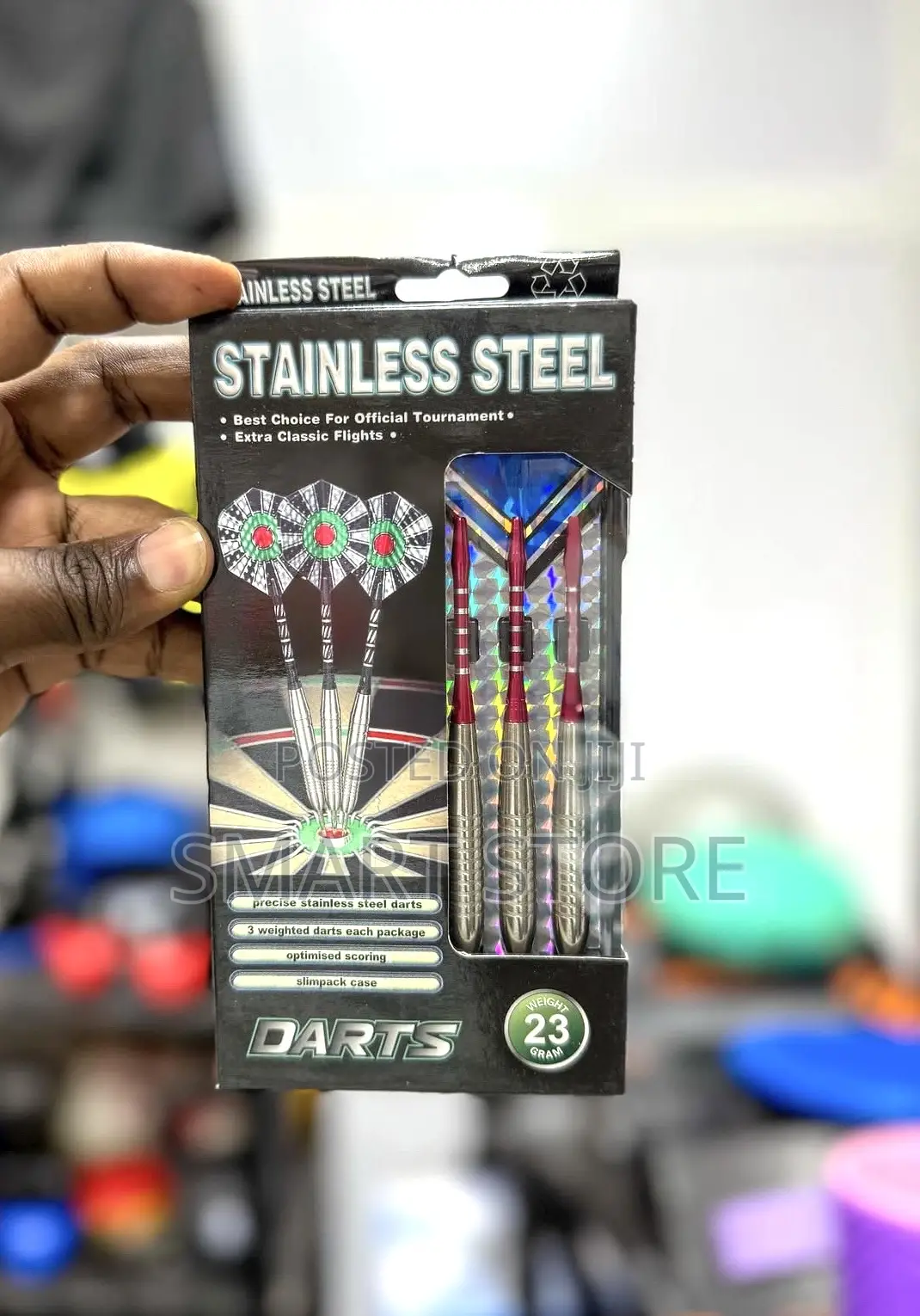 Professional Stainless Steel Dart Set – 23g