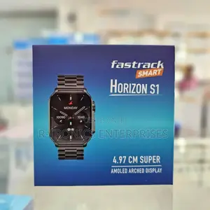 Fastrack Horizon S1 Smart Watch 1.96" Amoled Arched Display