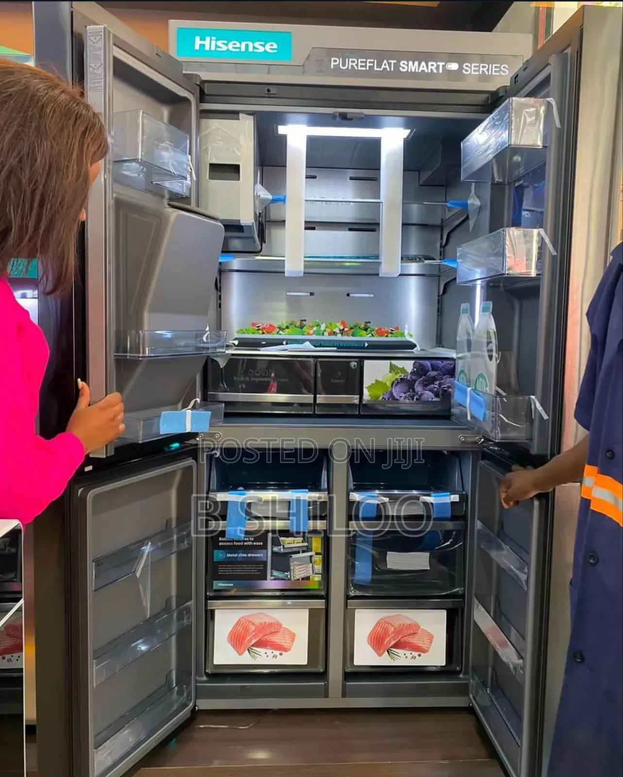 Hisense Side by Side Refrigerator