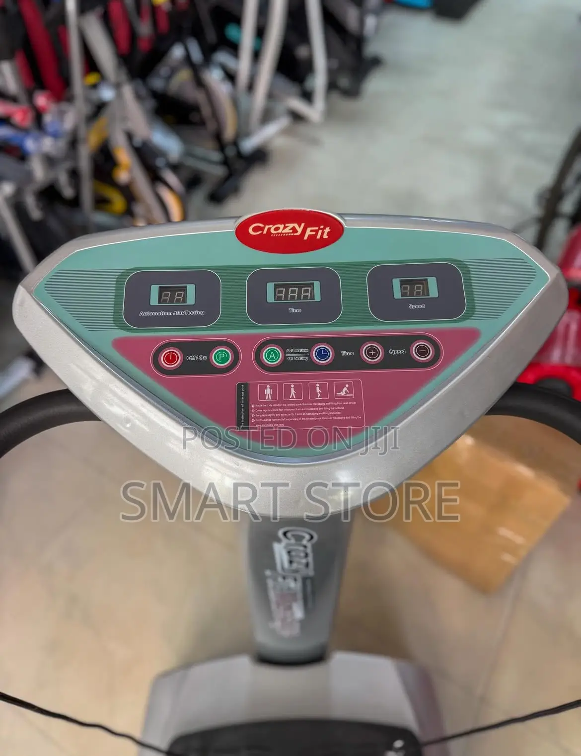 Crazy Fit Massager Full Body Vibration Plate Fitnessplatform