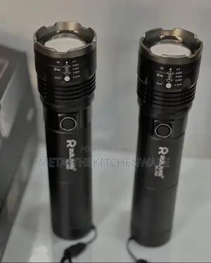 Ruilang Rechargeable Flashlight Torch With Adjustable Focus