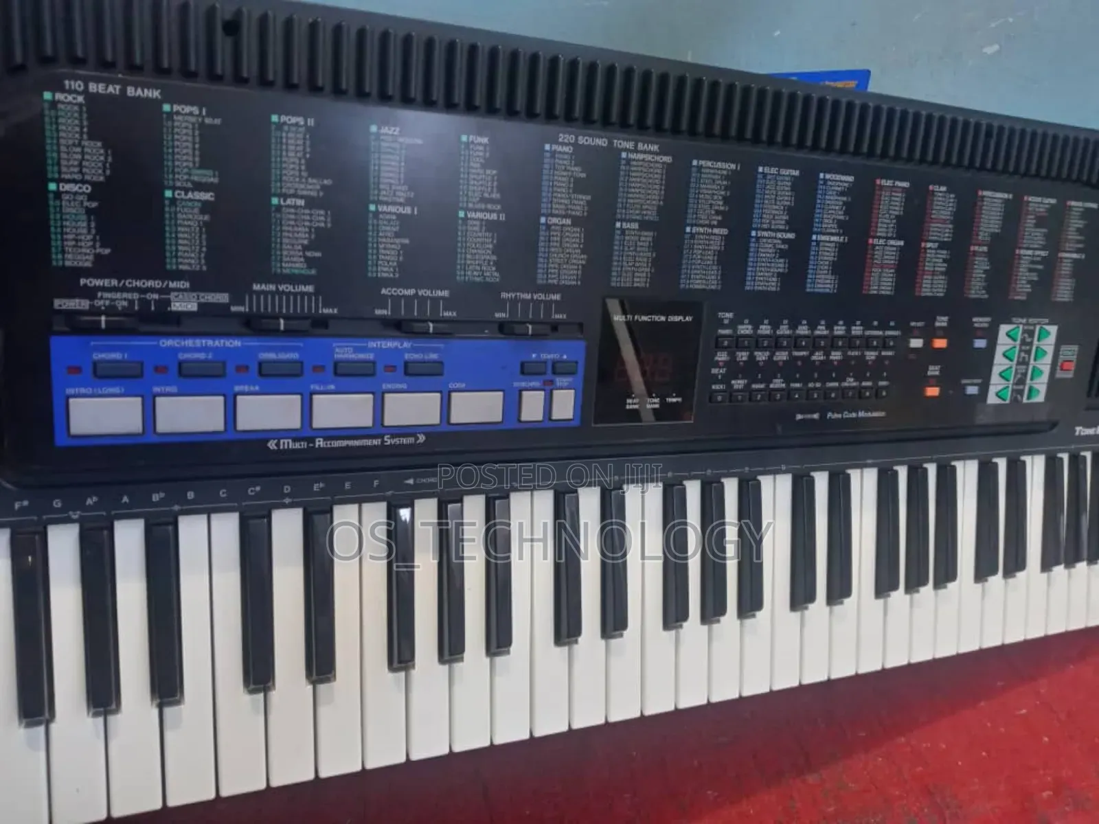 Original Casio Rechargeable Proffesional Ct- 670 From Japan