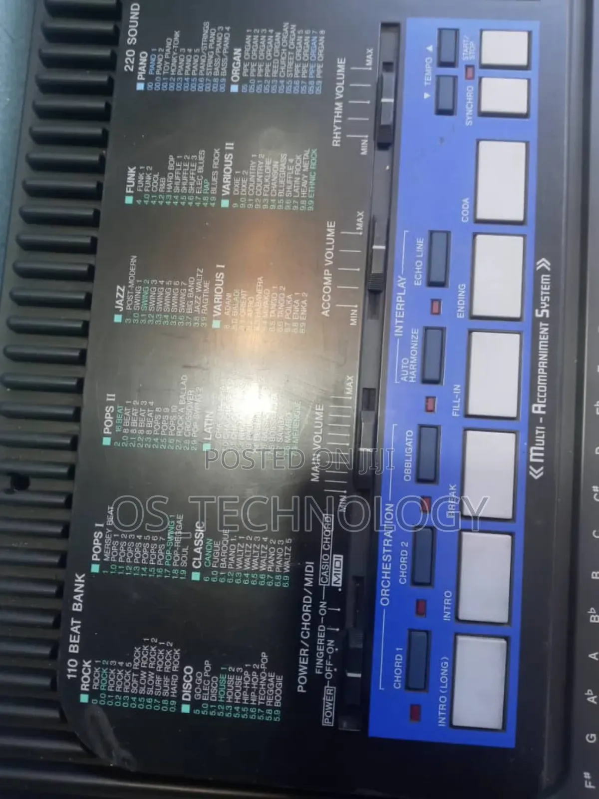 Original Casio Rechargeable Proffesional Ct- 670 From Japan