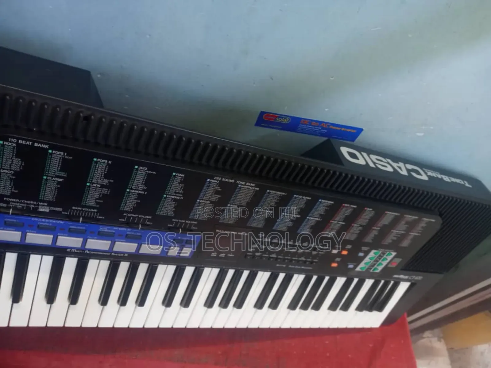 Original Casio Rechargeable Proffesional Ct- 670 From Japan