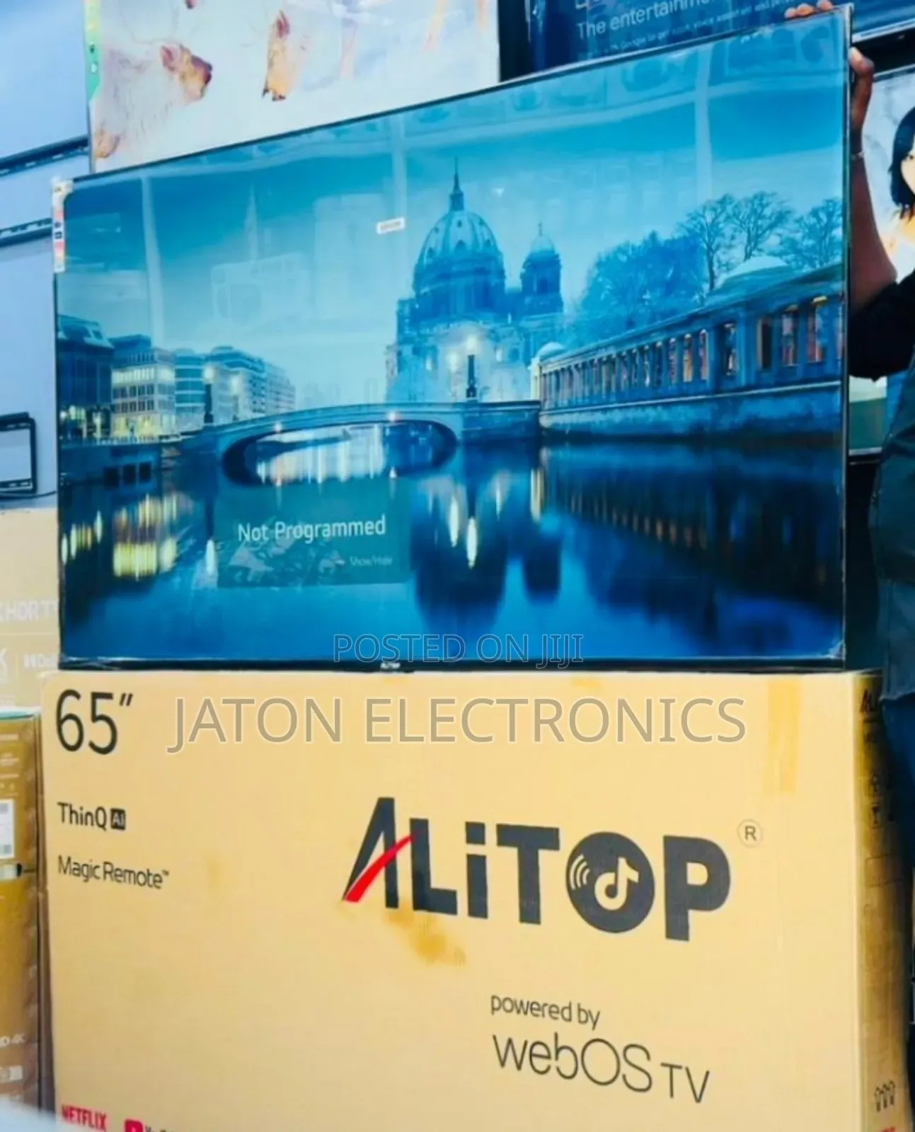 Alitop 65 Inches Smart Tv