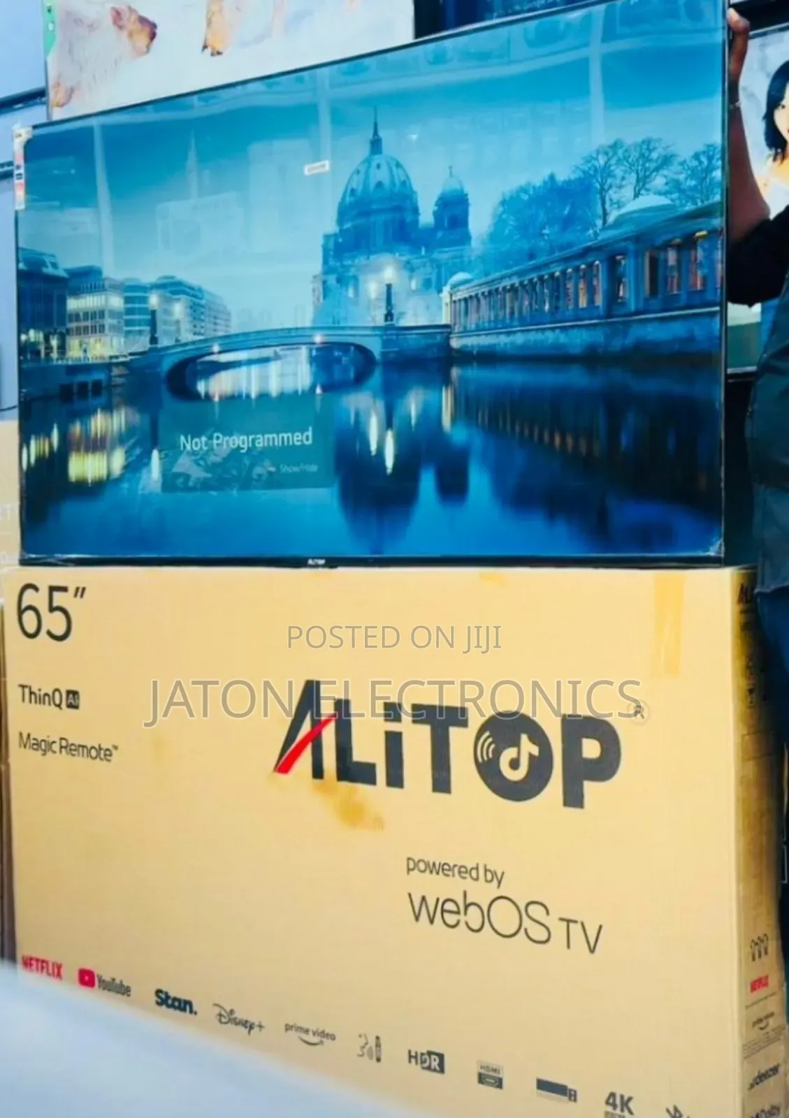 Alitop 65 Inches Smart Tv