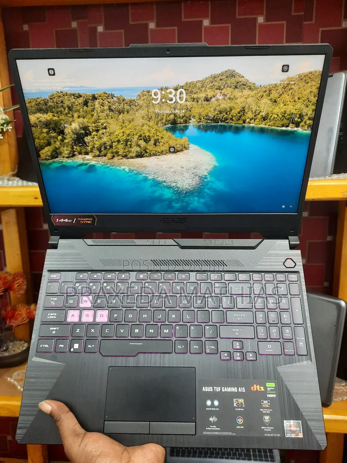 Laptop Asus TUF Gaming A15 24GB AMD Ryzen 5 SSD 512GB