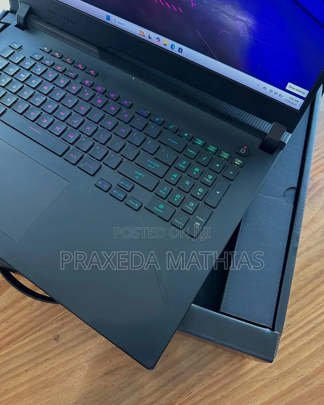New Laptop Asus ROG Strix SCAR Edition 16GB AMD Ryzen 7 SSD 1T
