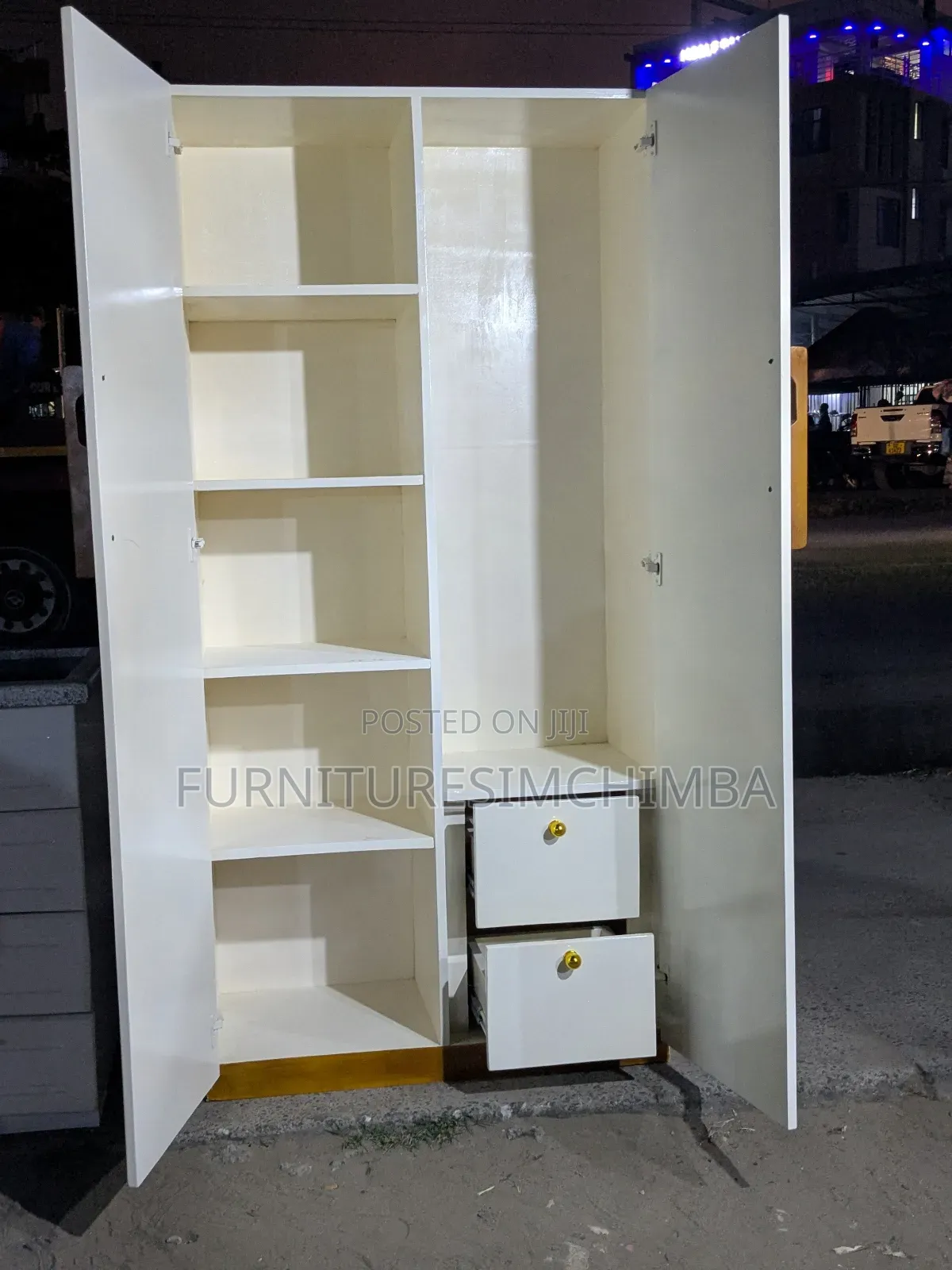 Classic Two Doors Wardrobe
