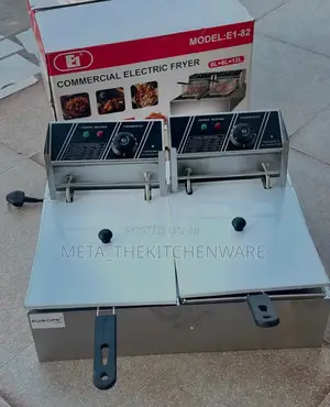 Europe1 Electric Dual Deep Fryer 12l (6l + 6l)