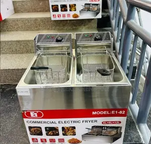 Europe1 Electric Dual Deep Fryer 12l (6l + 6l)