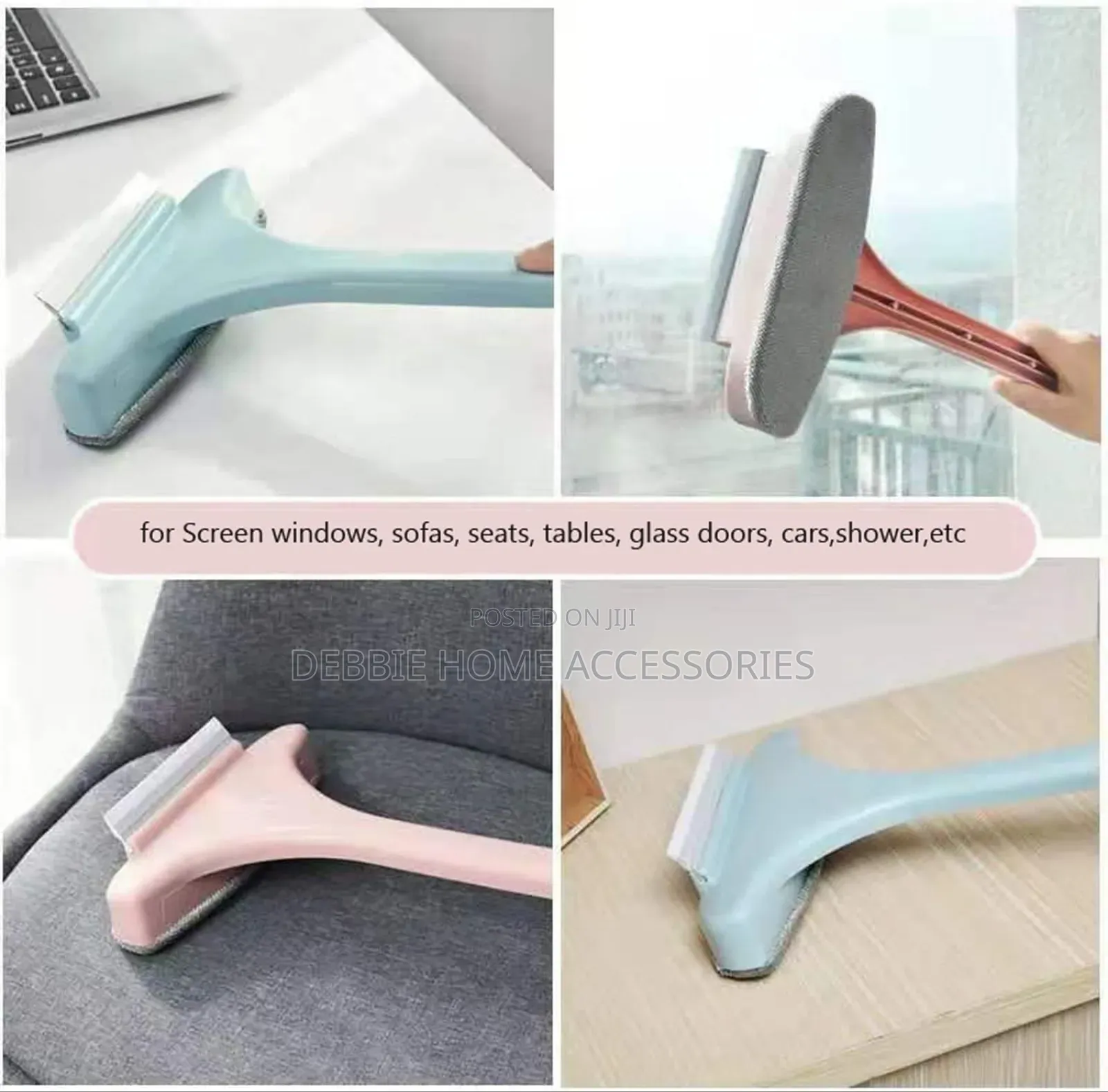 Multifunctional 2 in 1 Window Brush