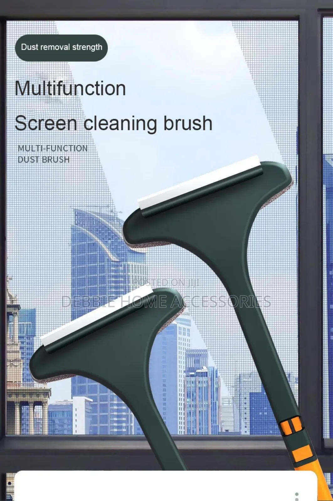 Multifunctional 2 in 1 Window Brush
