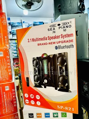 Original Seapiano Sp-821 Loud Subwoofer With Led Display