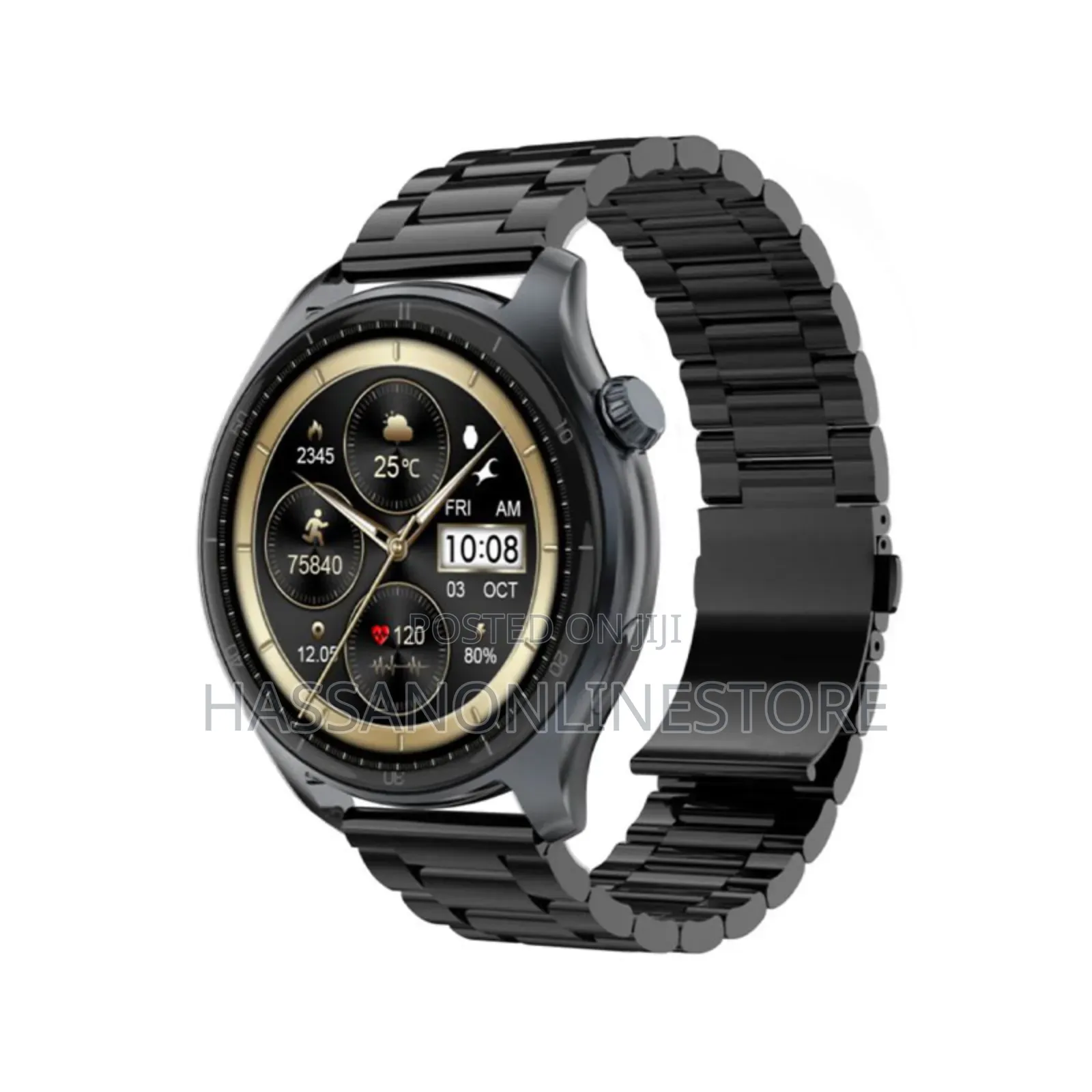 Fastrack Smartwatch Elite Silver Metal Case and Silver Metal