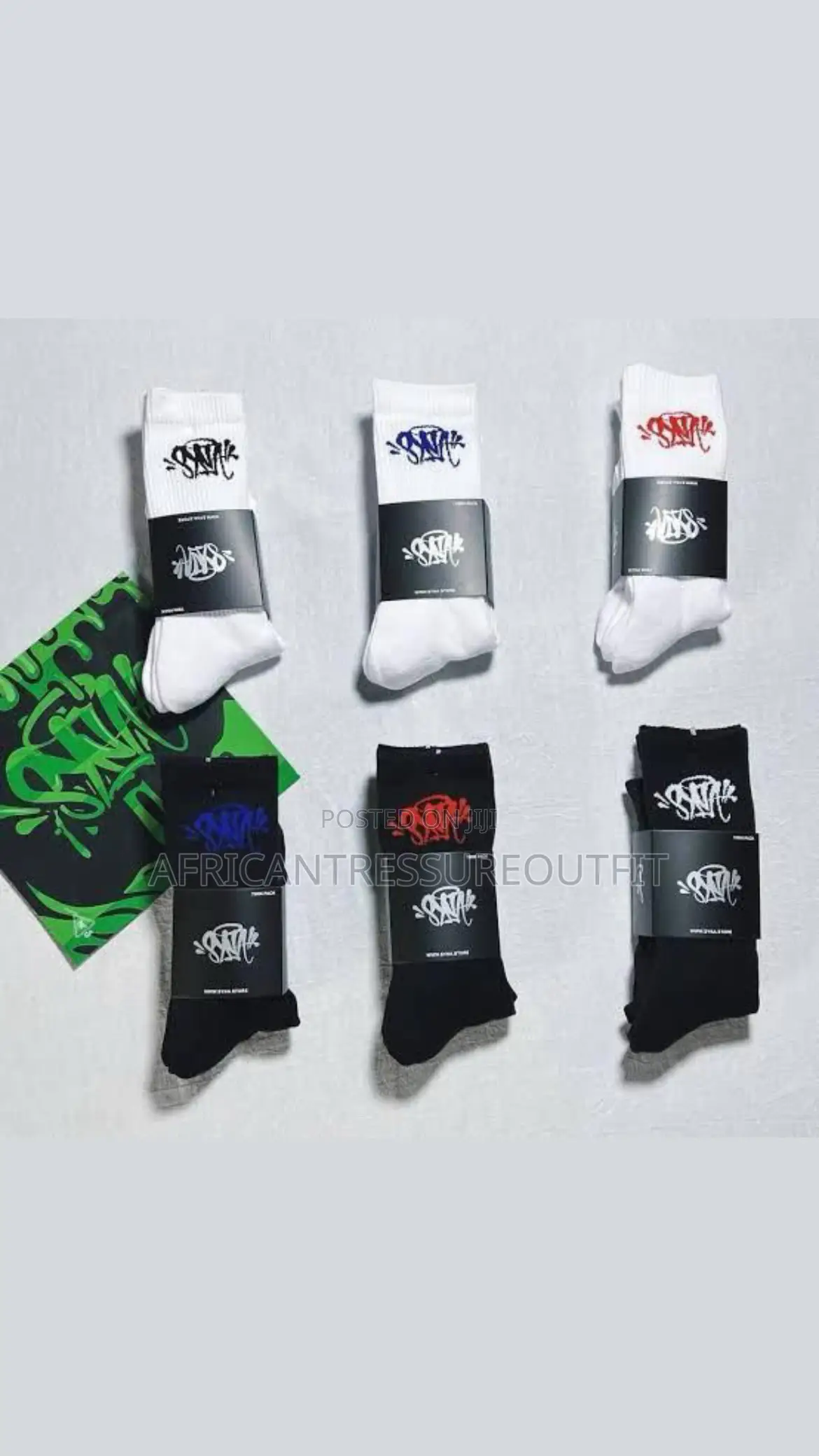 Corteiz Syn Supreme Socks Brand Collection Arrived