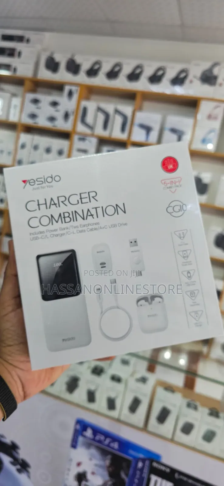 Yesido Cg10 5-in-1 Power Band Set 10000mah