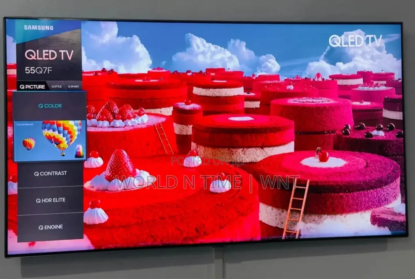 Samsung 55" Qled Flat Smart Tv Q7famp Series Q7f 2025