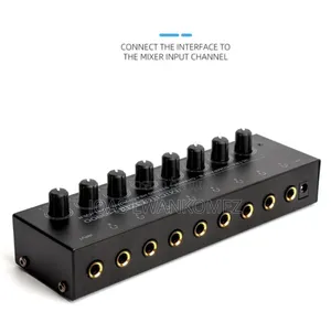 Headphones Splitter Amplifier(8x)