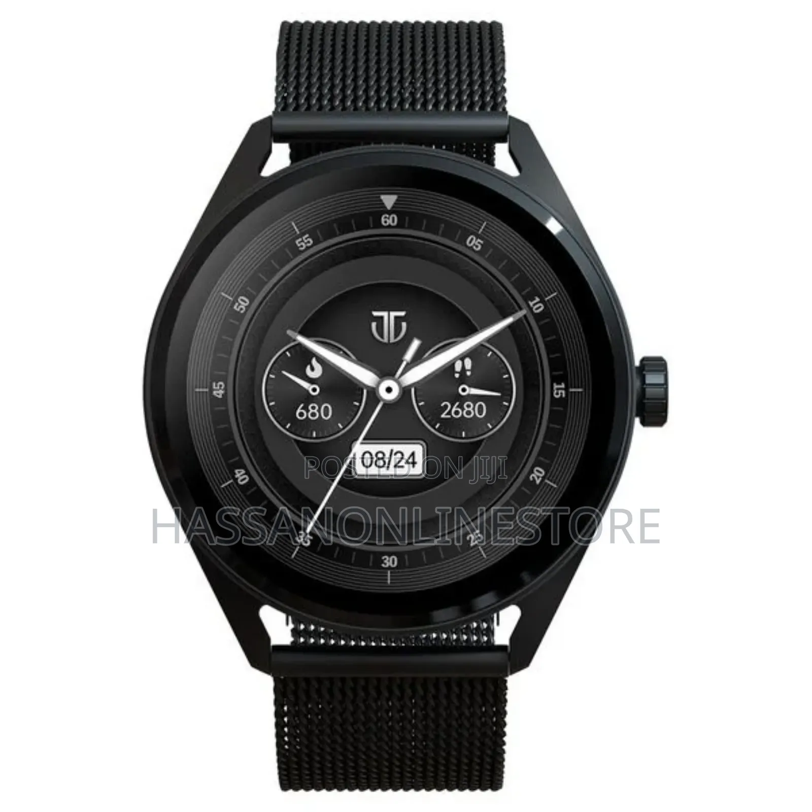 Titan Smartwatch Crest - Black