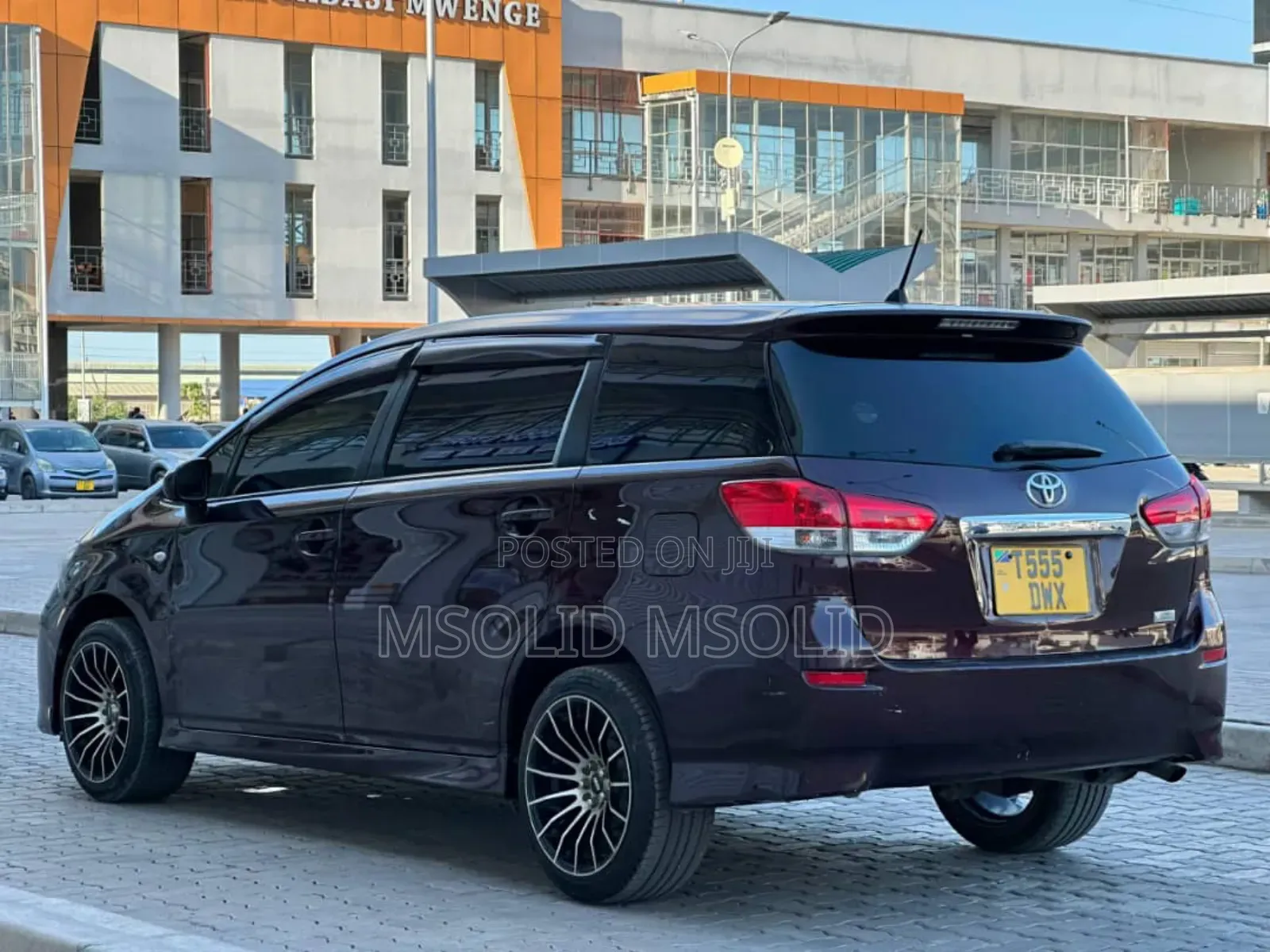 Toyota Wish 2012 Burgundy
