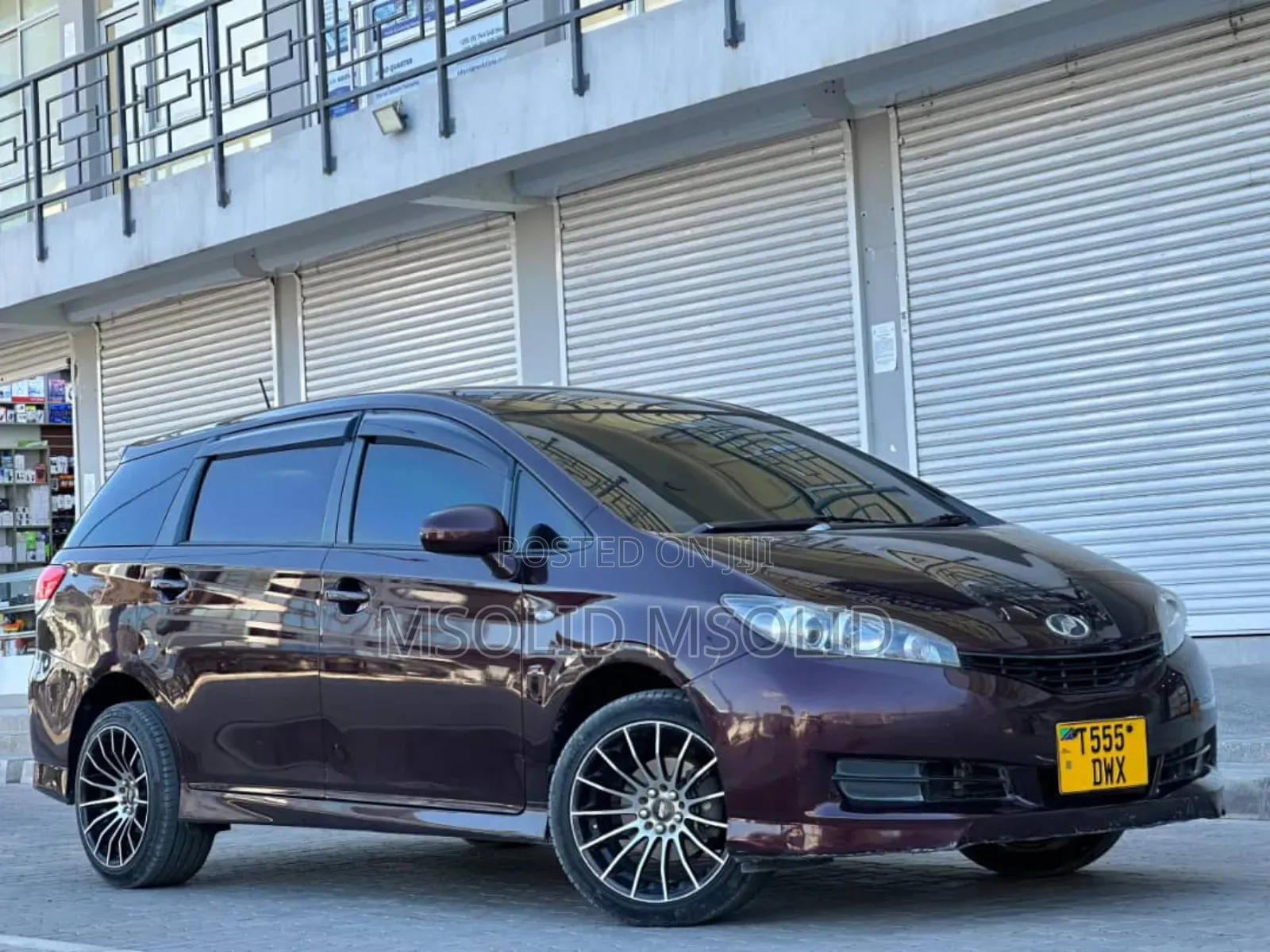 Toyota Wish 2012 Burgundy