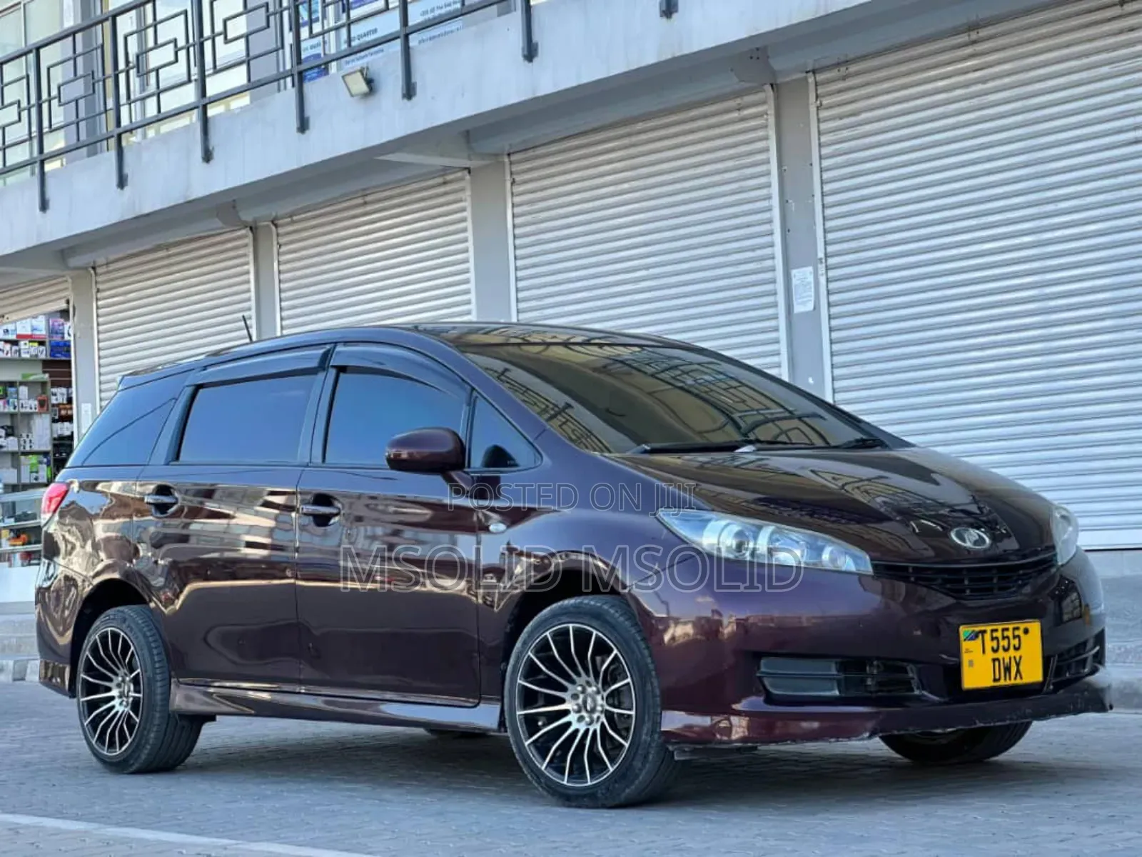 Toyota Wish 2012 Burgundy