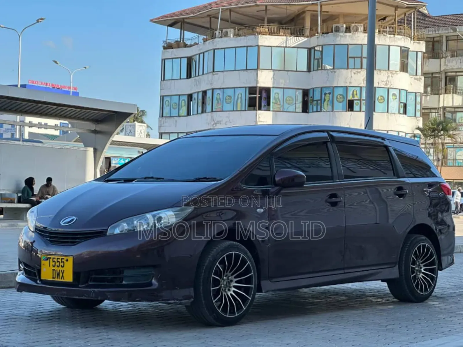 Toyota Wish 2012 Burgundy
