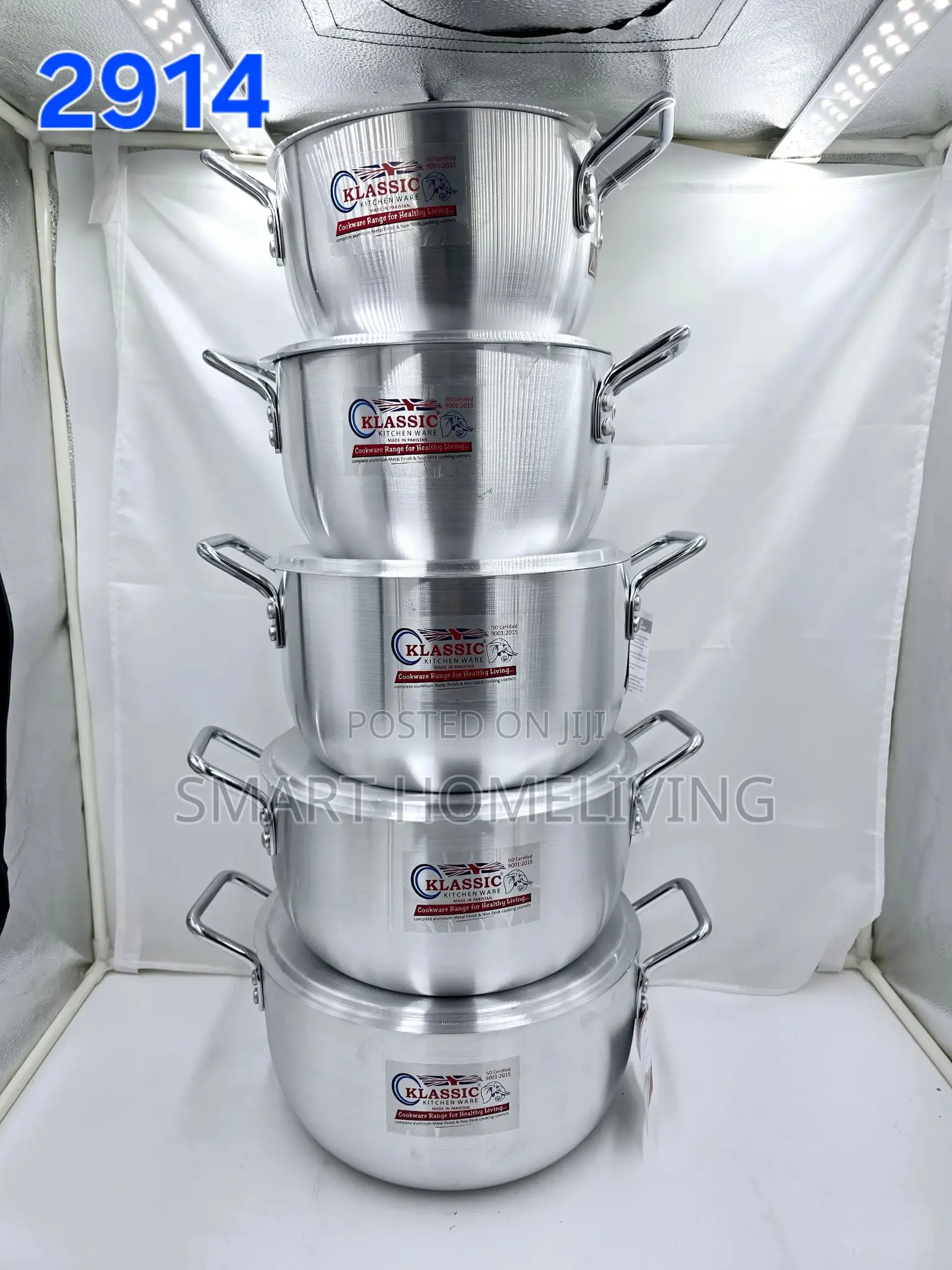 Klassic 5pcs Aluminium Casserole