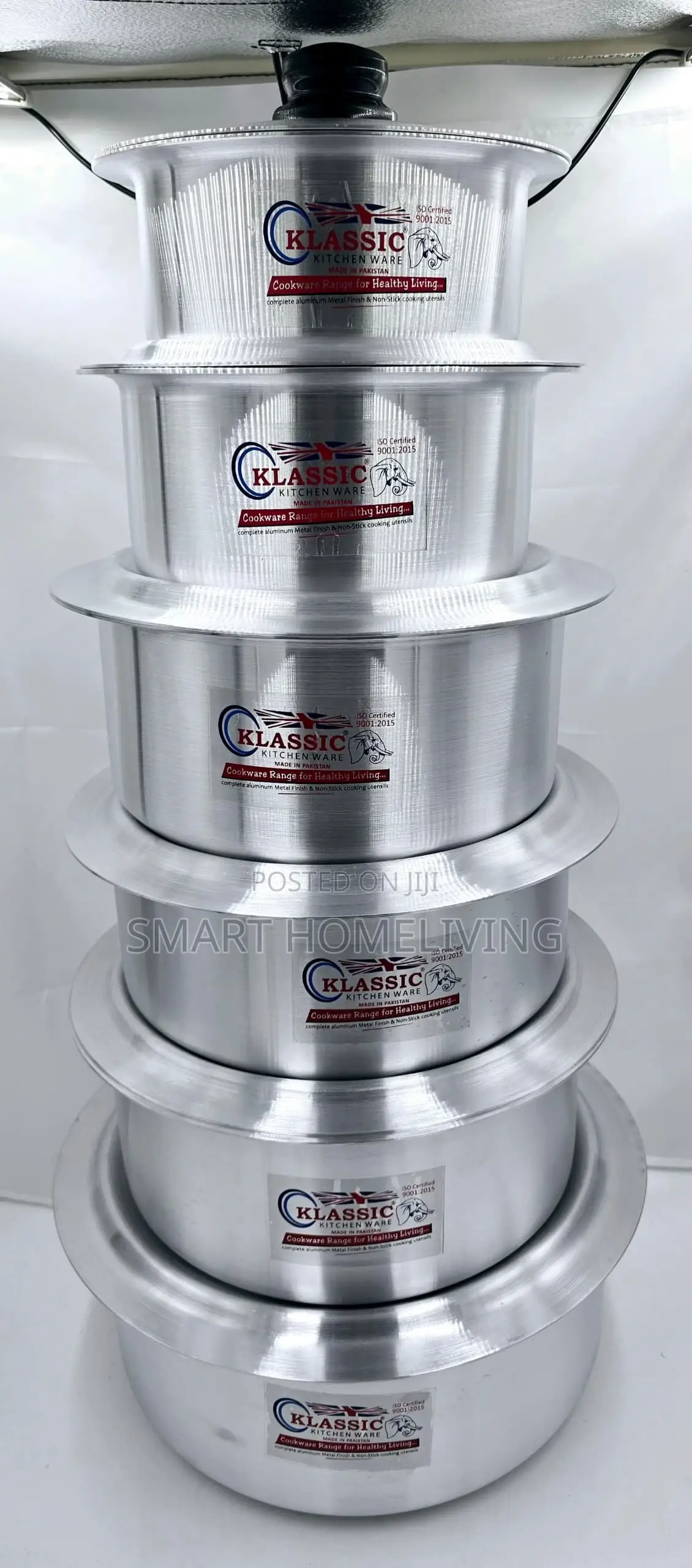 Klassic 6pcs Aluminium Cookware