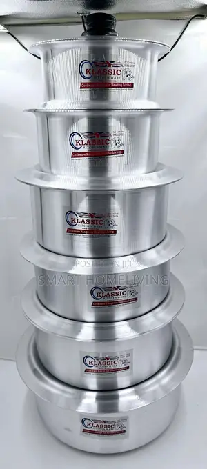 Klassic 6pcs Aluminium Cookware