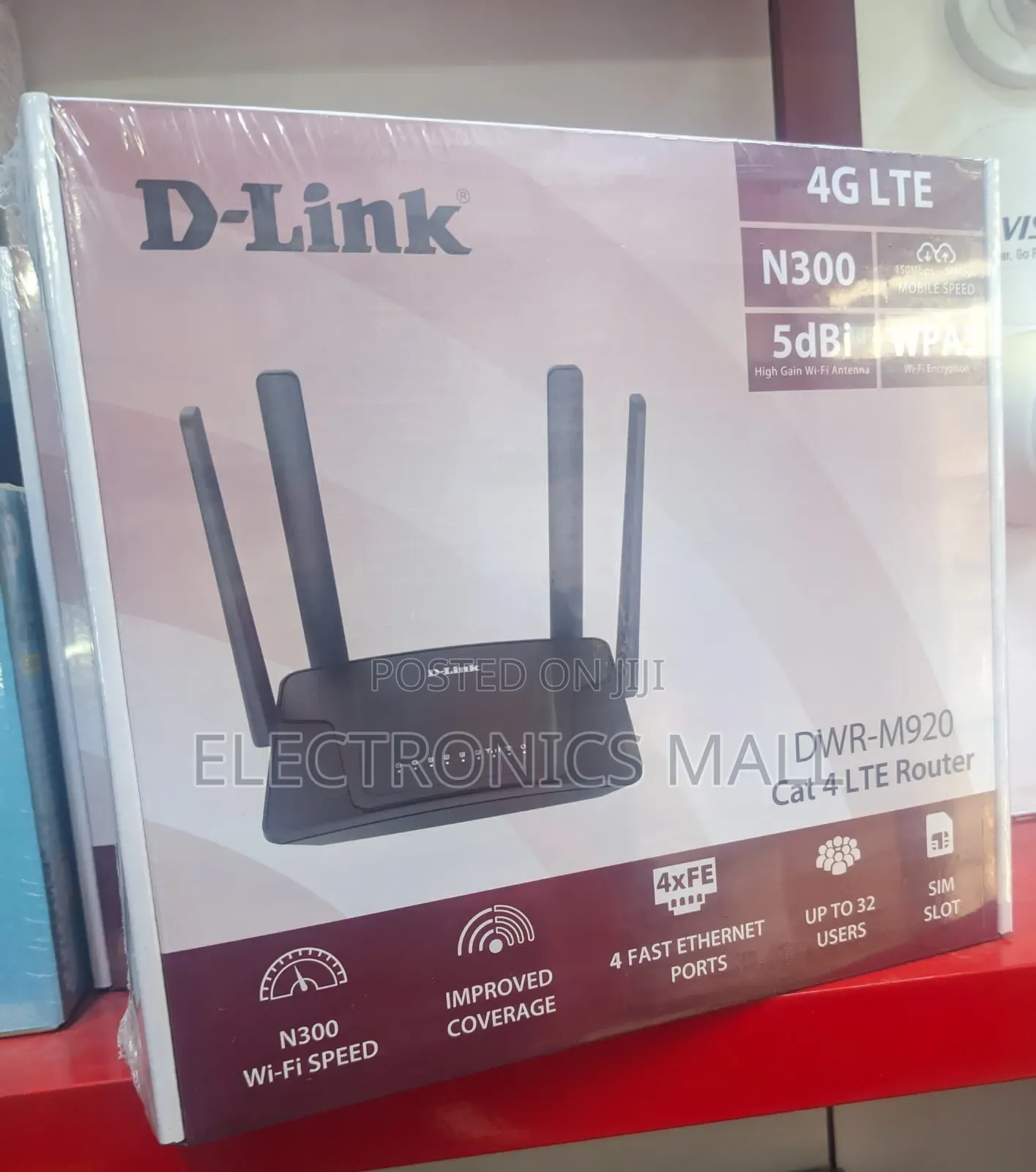 D-Link DWR-M920 Cat 4 Lte Router