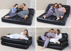 *#5-in-1 Inflatable Bed Sofa*