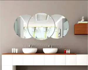Acrylic Wall Mirrors Set (3pcs)* Shape: Circle