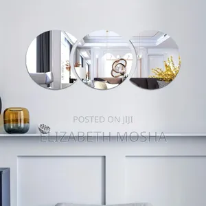 Acrylic Wall Mirrors Set (3pcs)* Shape: Circle