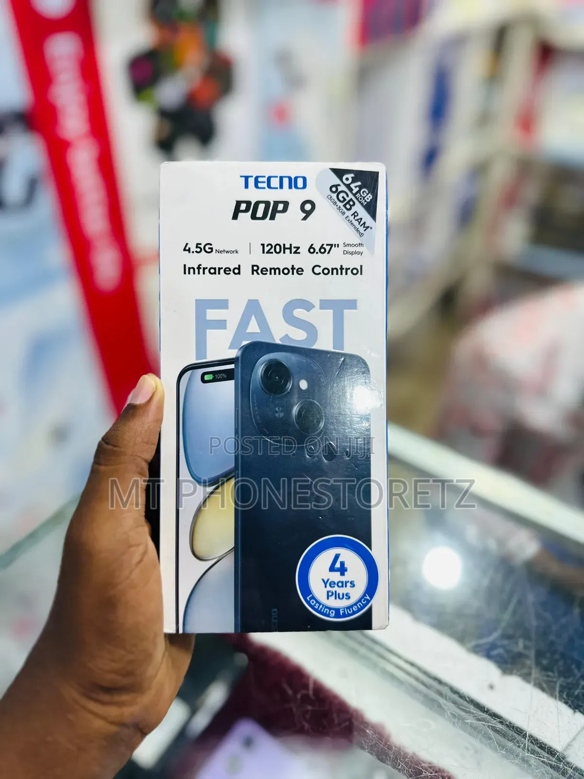 New Tecno Pop 9 64 GB Black