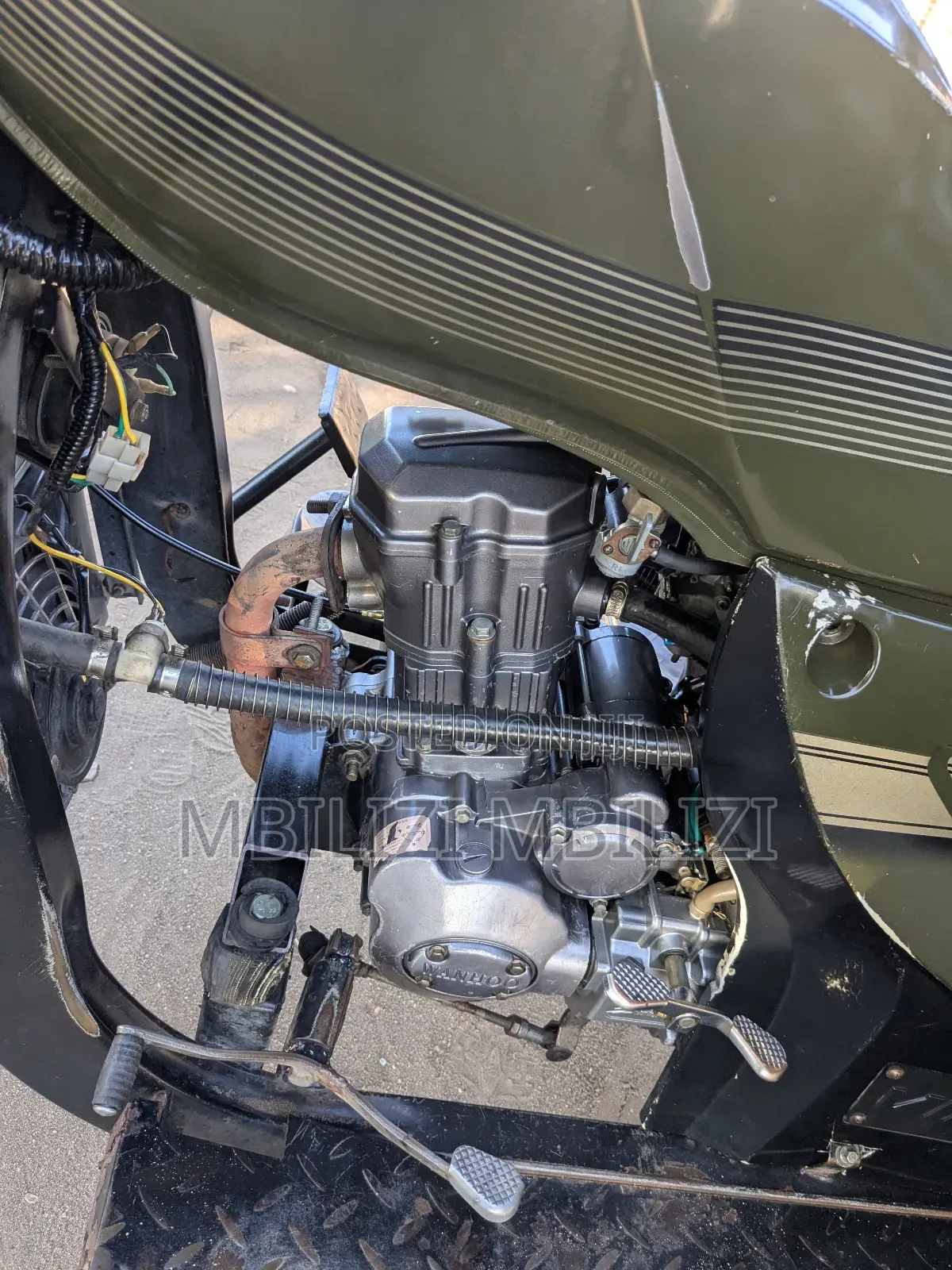 Motorcycle 2025 Green