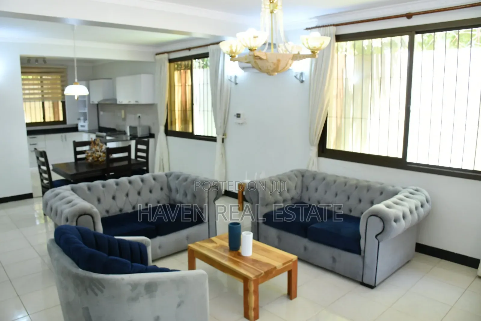 Furnished 3bdrm Villa in Masaki for rent
