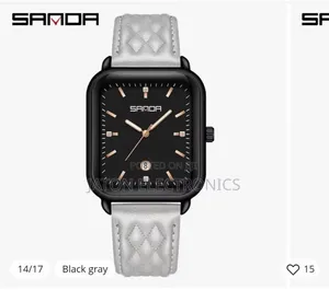 Lady Luxury Watch Leather Date  Water Proof