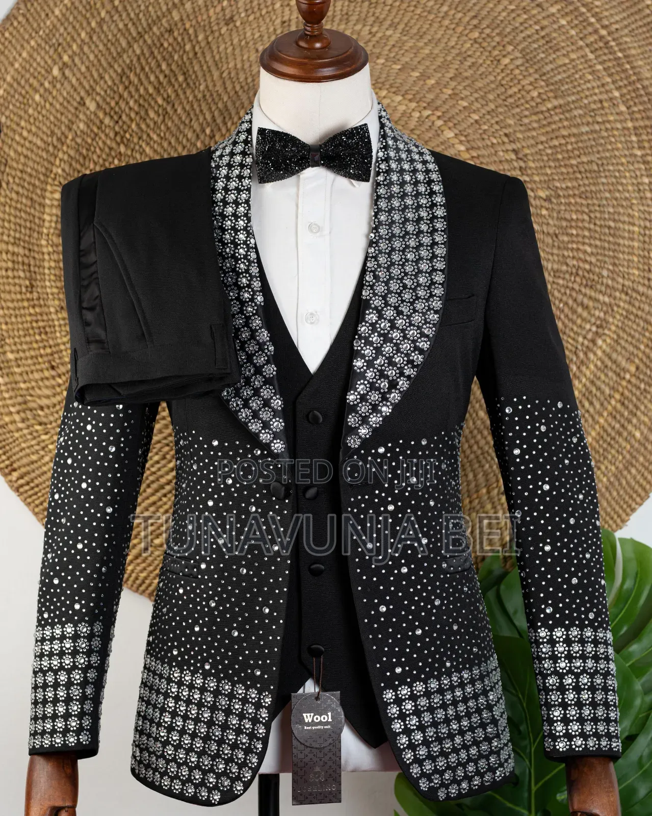 Black  Stones Classic Suit